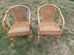 Rieten stoelen, Ophalen, Gebruikt, Riet of Rotan, Twee
