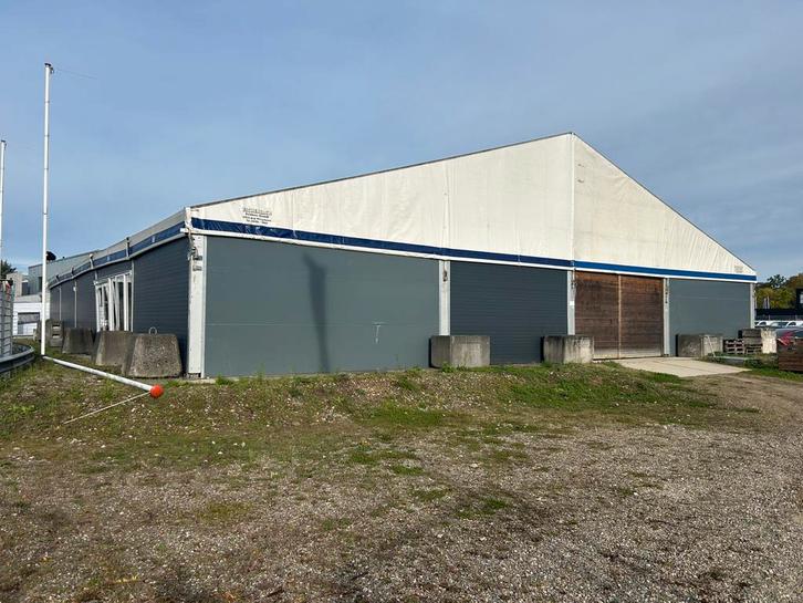 Kadertent opslagtent alutent afm. 21x25 meter, Tuin en Terras, Partytenten, Gebruikt, Paviljoen, 2 meter of meer, 8 meter of meer