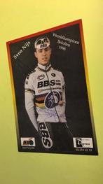 wielerkaart 1998 team bbs sven nys signe, Verzenden, Zo goed als nieuw