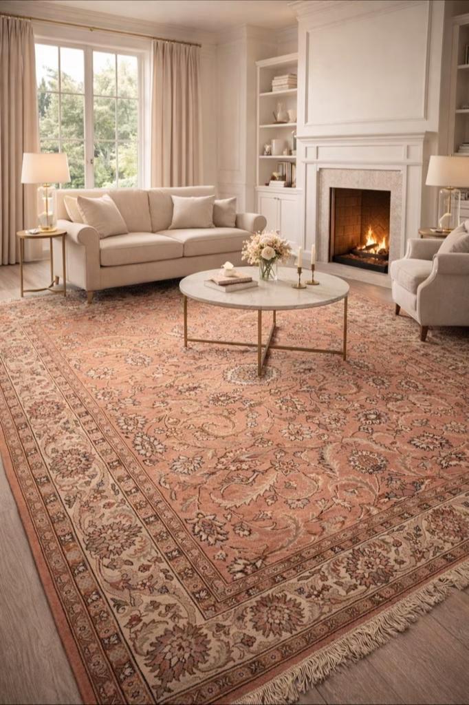 Hand-knotted eastern carpet with classic detailed patterns, Maison & Meubles, Ameublement | Tapis & Moquettes, Enlèvement