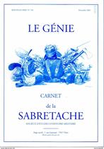 Le génie - Carnet de la Sabretache, Verzamelen, Militaria | Algemeen, Ophalen of Verzenden, Landmacht, Boek of Tijdschrift