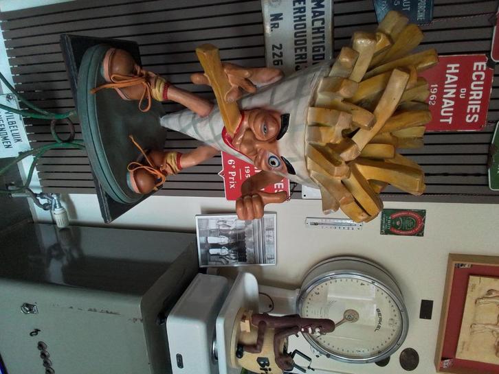 Authentiek frietventje, Antiek en Kunst, Curiosa en Brocante, Ophalen