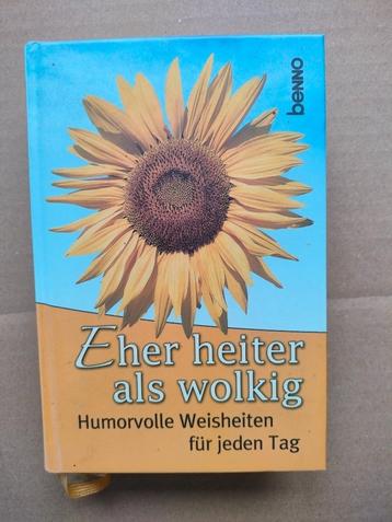 Eher heiter als wolkig Duits boek humorvolle Weisheiten beschikbaar voor biedingen