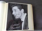 Oude grote foto van Gilbert Bécaud + toewijding, Ophalen