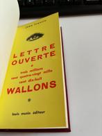 Lettre ouverte aux Wallons Jean Francis, Enlèvement ou Envoi