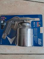 Nieuw zandstraal pistool, Ophalen