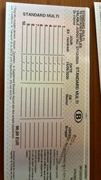 Pass SNCB Standard multi, Tickets & Billets, Une personne, Autres types, Train
