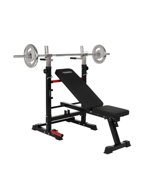 Hammer Force 4.0 Adjustable Bench Press | Verstelbaar, Sport en Fitness, Fitnessmaterialen, Zo goed als nieuw, Overige typen, Armen