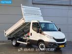 Iveco Daily 35C14 Kipper 3500kg trekhaak Airco Cruise Kieper, Auto's, Bestelwagens en Lichte vracht, Gebruikt, Euro 6, Iveco, Wit