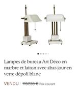 Lampe table bureau notaire avoacat, Ophalen of Verzenden, Zo goed als nieuw, Bureau