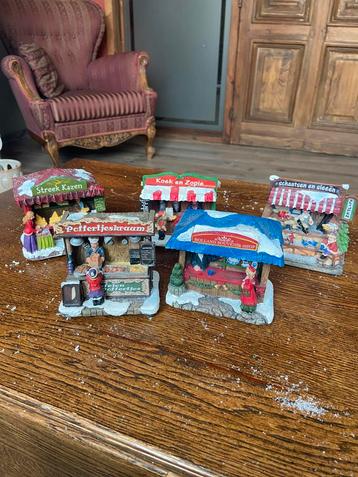 Kerstmarkt miniatuur beschikbaar voor biedingen