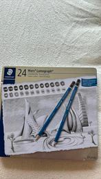 Staedler 24 potloden mars lumograph, Hobby en Vrije tijd, Tekenen, Ophalen of Verzenden, Zo goed als nieuw