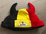 Jupiler, duivel muts Belgische vlag voetbal, Verzamelen, Ophalen of Verzenden, Zo goed als nieuw, Pet of Muts