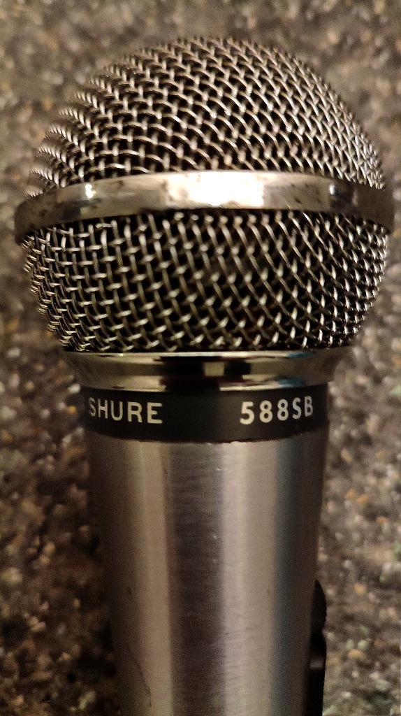 Microfoon SHURE 588SB Unispere B, Musique & Instruments, Microphones, Comme neuf, Enlèvement ou Envoi