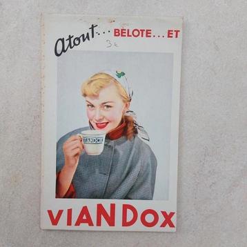 Vintage notitieboekje reclame Viandox beschikbaar voor biedingen