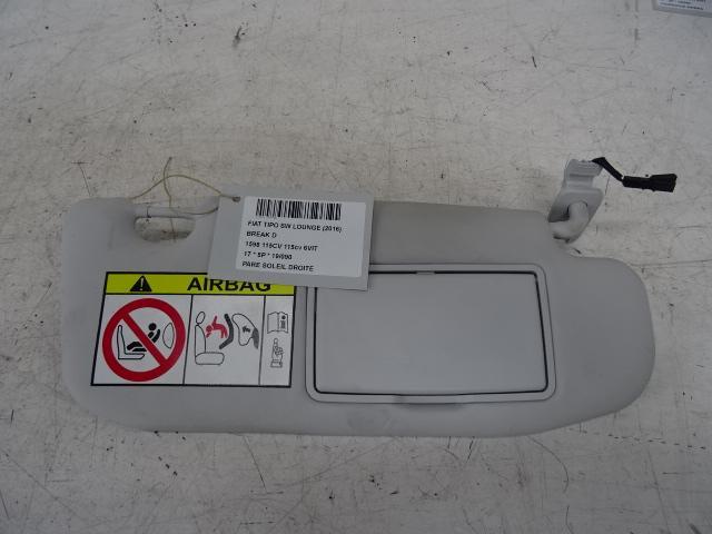 ZONNEKLEP RECHTS Fiat Tipo (356W / 357W) (01-2016/10-2020), Auto-onderdelen, Interieur en Bekleding, Fiat, Gebruikt