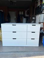 Ikea witte ladenkast, Huis en Inrichting, Kasten | Ladekasten, Ophalen, Gebruikt, 100 tot 150 cm, 5 laden of meer