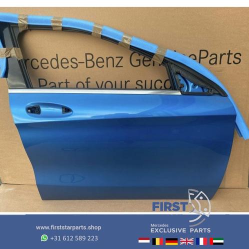 W156 deur RECHTS portier Mercedes GLA 2013-2019 BLAUW Merced, Auto-onderdelen, Carrosserie, Deur, Mercedes-Benz, Voor, Rechts