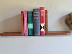 Vintage houten boekensteunen, Huis en Inrichting, Woonaccessoires | Wandplanken en Boekenplanken, Ophalen of Verzenden