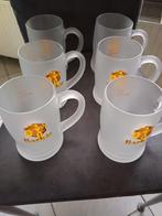 bierglazen barbar met oor 6 stuks voor 20 euro, Verzamelen, Ophalen, Zo goed als nieuw, Glas of Glazen
