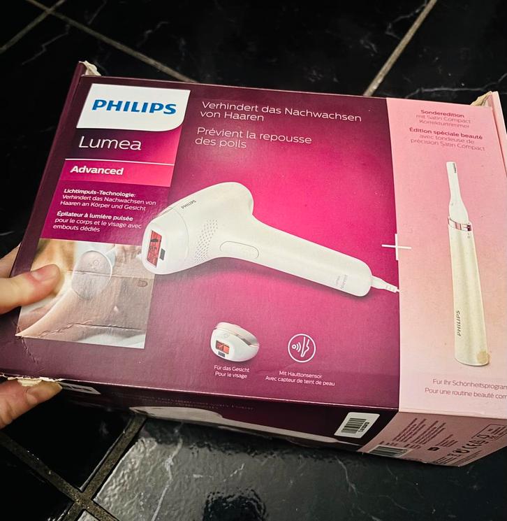 PHILIPS - Lumea Advanced Epilator met pulserend licht, Electroménager, Équipement de Soins personnels, Enlèvement