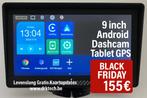 9" Android Dashcam GPS Tablet iGO Europa Kaarten 2025 -TMC, Caravans en Kamperen, Mobilhome-accessoires, Info@drktech.be, Oosterwennel 35 Genk