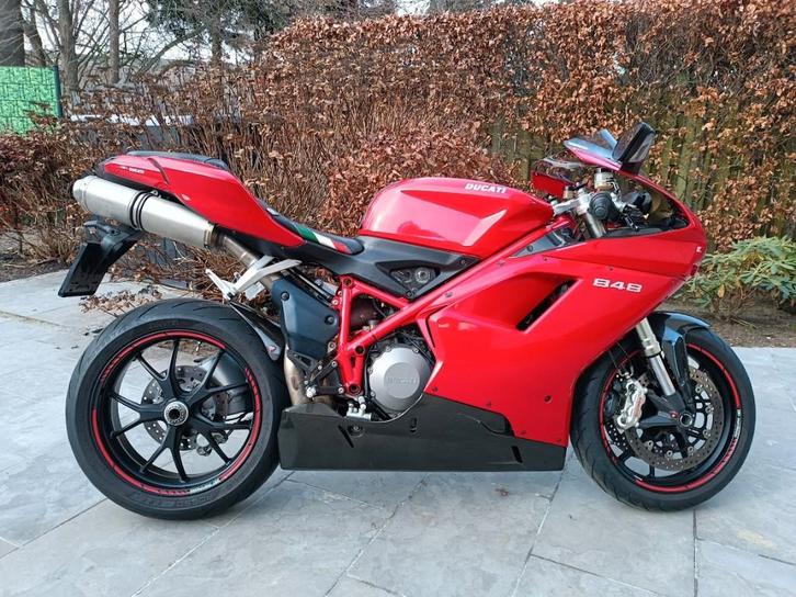 DUCATI 848 BOUWJAAR 2008, Motoren, Motoren | Ducati, Particulier, Super Sport, meer dan 35 kW, 2 cilinders, Ophalen