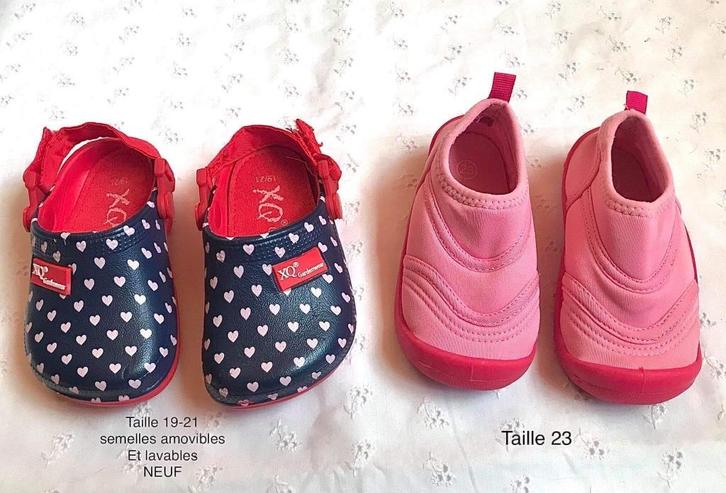 Crocs 7€ 19/21- chaussures pantoufles 3€ T23 ♥️✅♥️10€ LOT️️️, Kinderen en Baby's, Babykleding | Schoentjes en Sokjes, Zo goed als nieuw