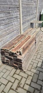 Vlonderplanken Extra dik Terrashout Hardhout planken., Ophalen, Gebruikt, Planken, Hardhout