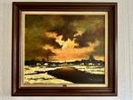 Schilderij Rik Mulders, Ophalen, Gebruikt, Schilderij, 50 tot 75 cm