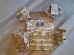 Veste tactique MOLLE Camo pour Airsoft Reenactment Cosplay, Enlèvement ou Envoi, Armée de terre, Vêtements ou Chaussures