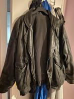 Beau blouson cuir noir 3 xl, Enlèvement ou Envoi, Comme neuf, Noir