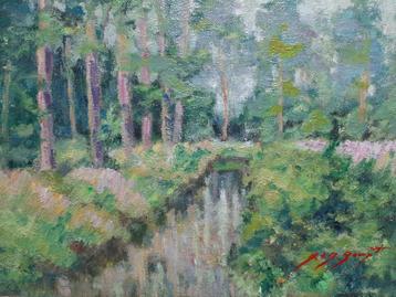 Kleine schilderijtjes M.VAN DEN BEMPT 24x30 beschikbaar voor biedingen