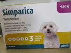 simparica voor honden, Ophalen of Verzenden, Zo goed als nieuw