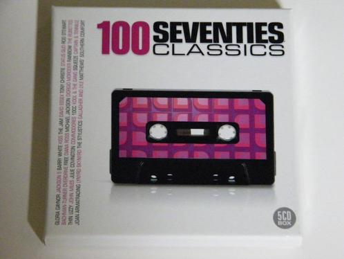 100 Seventies Classics - ( 5 x cd ) hardbox, Cd's en Dvd's, Cd's | Verzamelalbums, Ophalen of Verzenden