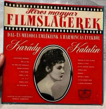 Karady Katalin Híres Magyar Filmslágerek 1965 pop LP vinyl beschikbaar voor biedingen