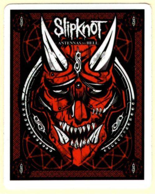 Slipknot sticker #9, Verzamelen, Muziek, Artiesten en Beroemdheden, Nieuw, Verzenden
