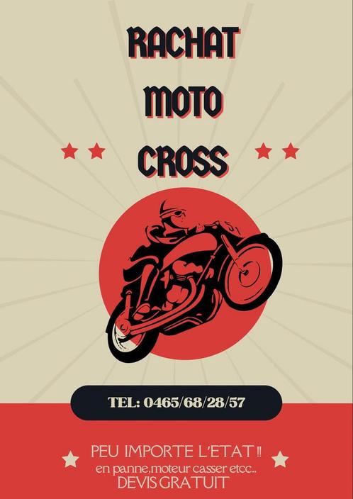 Rachat moto cross, Motoren, Accessoires | Overige, Ophalen of Verzenden
