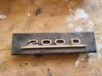 Mercedes 200d radio afdekplaat, Particulier, Te koop, Radio