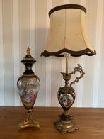 Duo de base et lampadaire hauteur 63 centimètres, Antiquités & Art