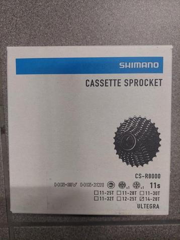 Shimano cassette Ultegra 11sp 14/28 CS-R8000 beschikbaar voor biedingen