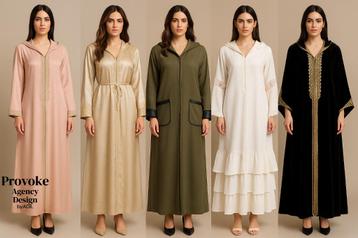 Dameskleding op maat (KIMONO, ABAYA, DJELLABA,  beschikbaar voor biedingen
