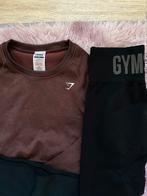 Set Gymshark marron, Comme neuf, Taille 36 (S), Brun, Fitness ou Aérobic