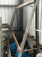 Pneumatische pers (frame) op frame, Ophalen