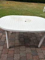 Tuintafel met verlengstuk, Tuin en Terras, Ophalen, Gebruikt, Kunststof