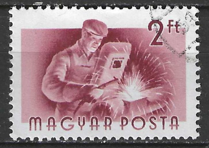 Hongarije 1955 - Yvert 1172 - Courante Reeks - Beroepen (ST), Postzegels en Munten, Postzegels | Europa | Hongarije, Verzenden