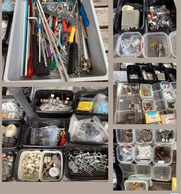 XXXL LOT KLUSSEN- ELEKTRA- AUDIO - BOUWMATERIALEN EN MEER..., Doe-het-zelf en Bouw, Overige Doe-Het-Zelf en Bouw, Zo goed als nieuw