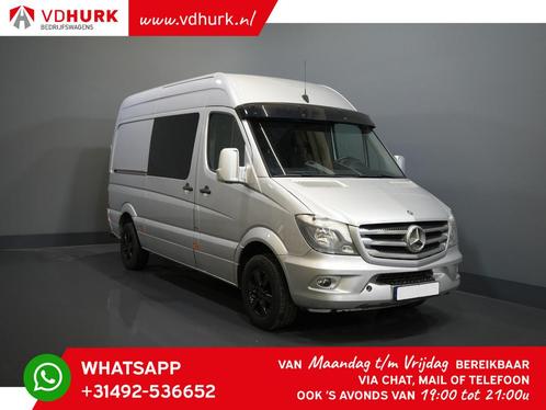 Mercedes-Benz Sprinter L2H2 319 3.0 V6 Aut. E6 DC Dubbel Cab, Auto's, Bestelwagens en Lichte vracht, Bedrijf, ABS, Airconditioning