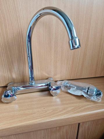 Tweegreeps meng/keukenkraan "grohe" beschikbaar voor biedingen