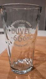 Duvel glas 666, Verzamelen, Glas en Drinkglazen, Ophalen, Zo goed als nieuw